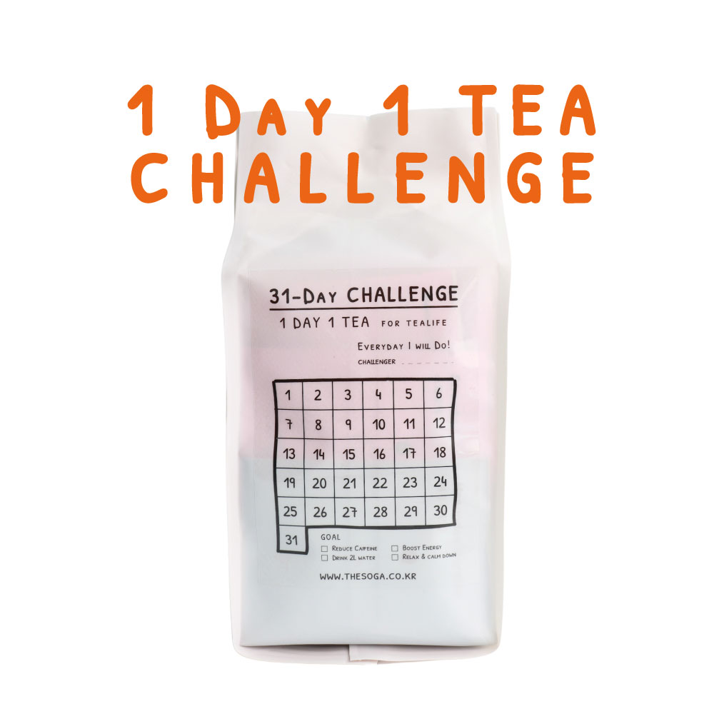 31 day TEA challenge 블렌딩티 31입 (2종)